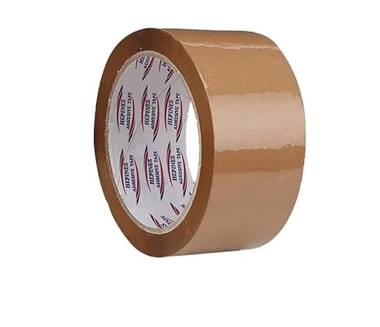 Image of Brown Tape 2 Inch Multipurpose For Home And Office Use, Decorating And Diy Industrial Packaging Tape Box Packing 65 Meter Pack of 1