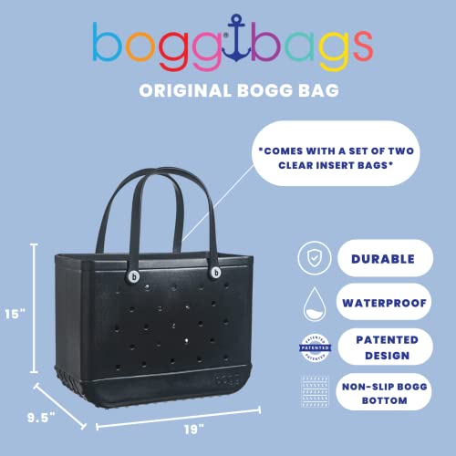 Image of BOGG BAG - Tote for Beach, Pool, Boat, Sports - All Purpose EVA - White Buttons