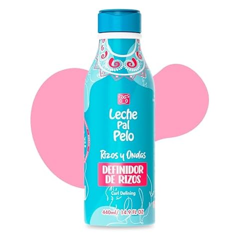 Leche Pal Pelo Curl Defining Definidor de rizos, Jojoba Oil & Aloe Vera, Healthy & Shiny Curls, Reduce Frizz & Flyaways, 14.9 oz. Cover