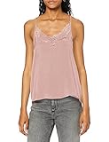 top altrosa Top mit Spitze JDY Damen Top Jdyappa Singlet WVN Noos, Rosa (Woodrose Detail: Dtm Lace), 38