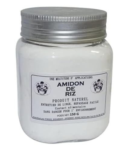 DOUSSELIN 3482745665145 Almidón de Arroz Caja 150g, Incolor, Talla Única