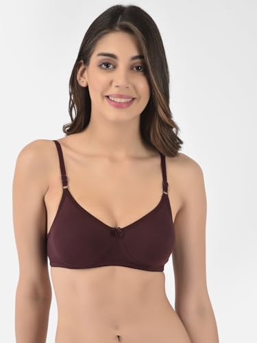 Image of Softline Women's Cotton Rich Wire-Free Non-Padded Round-Neck Bra Combo | Seamless & Breathable Fabric for All-Day Comfort | Smooth Fit & Everyday Support (Pack of 2)