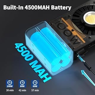 Zhiyun CINEPEER CX100 Luce Video a LED da 100W, Zhiyun Luce Portatile per Fotografia, Bicolore 2700K-6500K, CRI 96+, TLCI 97+, Controllo Della Luminosità, Light per Fotocamere Illuminazione