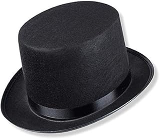S/O kapelusz cylindryczny czarny dla dorosłych Chapeau kapelusz cylindryczny