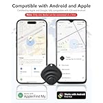4 Pack Dual System Tracker for iOS and Android Bluetooth Tracker Smart Tags Compatible with Apple Find My (iOS) & Google's Find Hub(Android) for Keys, Luggage, Wallet, Vehicles - Image 2