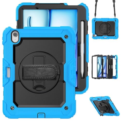 Coque iPad Air 11 M3 évite les bris d'écran protection silicone dos rigide