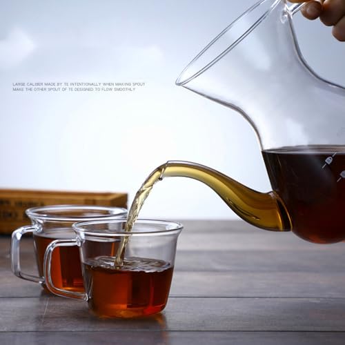 Image of Pour Over Coffee Maker, Permanently Use The Pour Over Coffee Dripper [Newest] Borosilicate Glass Water Bottle Coffee Pot, With Stainless Steel Filter Hand Punch Coffee Pot Set 14oz / 400Ml | Thickened Heat-Resistant Borosilicate Glass Dripper, Double Stainless Steel Filter, Hand Punch Coffee Pot Set