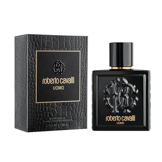 Roberto Cavalli Uomo, Eau de Toilette para Hombre, Fragancia intensa y profunda, 100 ml