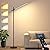 LED Corner Floor Lamp, 360°Rotating Head, Super Bright 1800LM Dimmable Minimalist Floor Lamps with Remote Control,3000K-6000K Modern Corner Light,67" Tall Standing Lamp for Living Room,Bedroom,Office