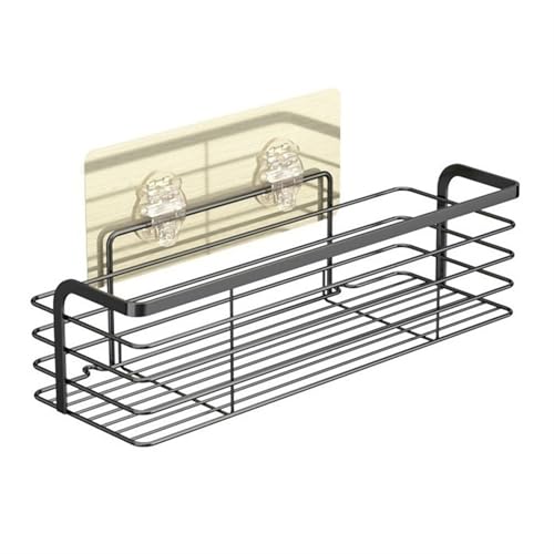 WQQYU6HKF Repisas para Baño Estante de Ducha Autoadhesivo de Acero Inoxidable Grueso for Ducha Interior, estantes de Ducha de Metal sin Perforaciones for baño Estanteria Baño(Blanco)