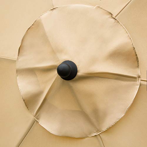 image for Sunnyglade 7.5' Patio Umbrella Outdoor Table Market Umbrella with Push