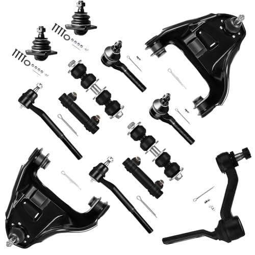 SCITOO 13pcs Suspension Kit 2 Front Upper Control Arm And