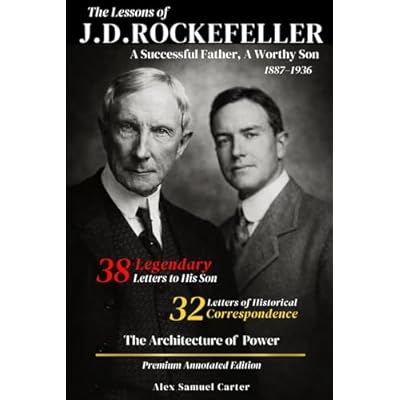 A Successful Father, A Worthy Son - The Lessons of J.D. Rockefeller: The 38 Legendary Letters to His Son (Annotated), 32 Historical Letters (1887&ndash;1936), and The Architecture of Power