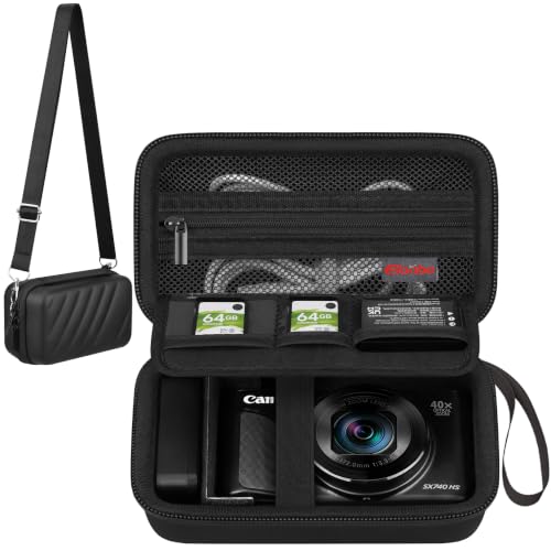 Image of Elonbo Camera Case for Canon PowerShot G7 X Mark III / G7 X Mark II / SX740