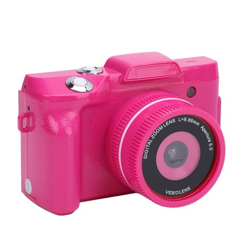 Fotocamera Digitale HD da 16 MP Zoom 16X con Messa a Fuoco Automatica Registrazione Video 1080P Schermo da 2.4 Pollici Resistente Alle Vibrazioni Vlogging