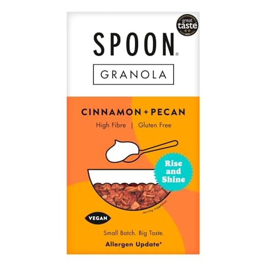Spoon Cereals Granola de Canela y Pecana, 400g