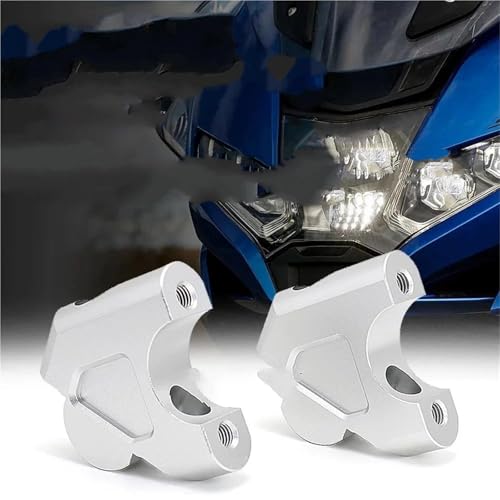 Abrazadera de manillar BMW R1250RT eleva la posición con aluminio CNC 2