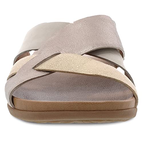 Image of Dansko Joanna Slip-On Sandal for Women - Leather Linings and Uppers for All-Day Comfort - Dual Density EVA Footbed and Lightweight Rubber Outsole for Long-Lasting Wear