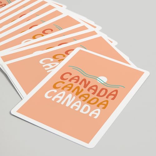 Baraja Póker Canadiense Tipografía Costera 52 Cartas miniatura 5