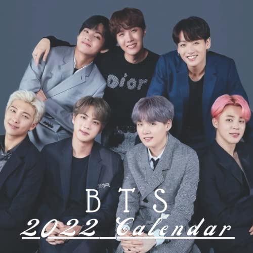 BTS CALENDAR 2022: k-Pop Bangtan Boys Monthly calendar planner 2022, Great Bts gift for all fans, kids & adults, With 14 Unique BTS Pictures (Young Forever Bts) Bts Merchandise For Girls & Boys BTS CALENDAR 2022: k-Pop Bangtan Boys Monthly calendar planner 2022, Great Bts gift for all fans, kids & adults, With 14 Unique BTS Pictures (Young Forever Bts) Bts Merchandise For Girls & Boys