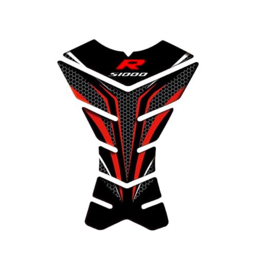 Protection de réservoir moto adhésive pour BMW S1000R 2010-2020 rouge 14