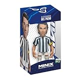 MINIX COLLECTIBLE FIGURINES Alessandro Del Piero Official 12 cm Football Stars Model – Italy Azzurri & Juventus Legend Editions – Detailed PVC Display Figure for Collectors & Fans