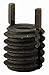3/8-16 Int. THD, 5/8-11 Ext. THD, 0.50 Lg, Extra Heavy Duty, Keylocking Threaded Inserts, Steel (1 Each)