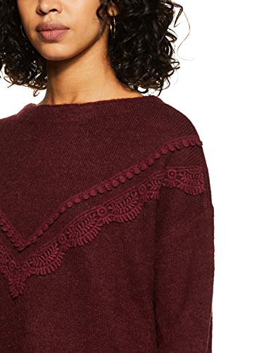 Vero Moda Vmnovato LS Boatneck Blouse Felpa Donna