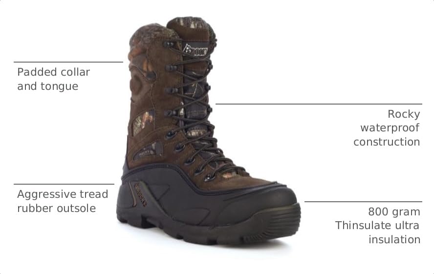 Image of ROCKY Core Waterproof 800G Insulated Outdoor Boot