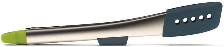 Joseph Joseph Elevate 12 Stainless Steel Tongs- Grey/Green