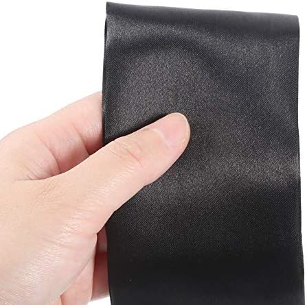 CKANDAY 4 Pack Soft Sleeping Mask Satin Eye Mask Silk Comfortable Smooth Sleep Blindfold Tie, 150 cm, Black/Red