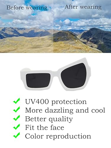 Men's and Women's Fashionable Sunglasses,UV Protection,Cool Design,High-Definition Lens.3