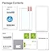 OMOTON [2 Pack] Screen Protector for Google Pixel 2, Tempered Glass/Alignment Frame/Scratch Resistant, Not Full Coverage