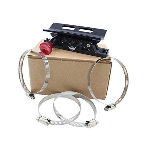 (1 Year Warranty) Universal Vehicle Quick Release Adjustable Fire Extinguisher Mount Holder For Jeep Wrangler and UTV Polaris RZR Ranger Camper Van with Pillar