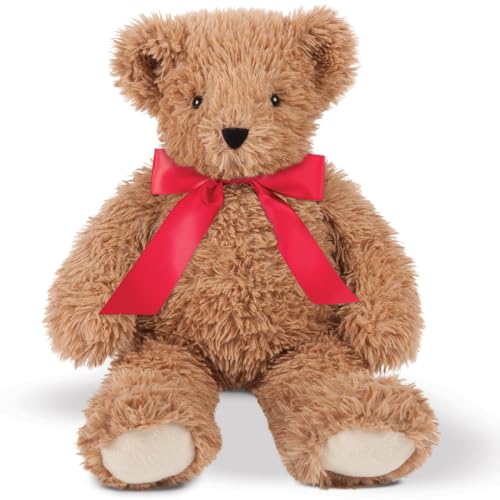 Vermont Teddy Bear Custom Stuffed Animals - 18 Inch, Almond Brown Stuffed Bear, Super Soft Teddy Bear, Personalized Teddy Bear