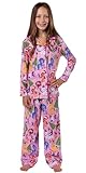 INTIMO My Little Pony: A New Generation Christmas Girls' Sunny Starscout Sleep Pajama Set (6/6X) Pink