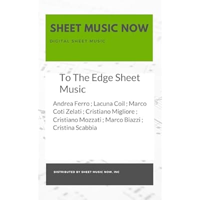 To The Edge Sheet Music