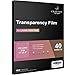 Amazon.com : Ohp Clear Printable Transparency Film 8.5 x 11 Inches for Overhead Projectors, for ...