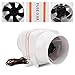 Starrypxl Bilge Air Blower in Line Electric 270CFM High Performance Marine Boat Ventilation System for Engine Compartment Galley Bilge Bow White 4in