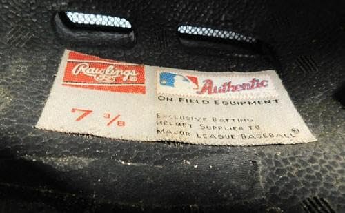 Toronto Jays Size 7 3/8 Game-Used Batting Helmet Duel C-Flaps DM84828 - MLB Game Used Helmets