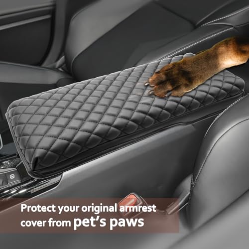SKTU 2025 2026 Camry Center Console Cover for 2025 2026 Toyota Camry Armrest Cover 2025 2026 Camry (LE/SE/XLE/XSE) Seat Box Cover Toyota Camry 2025 2026 Accessories 2025 2026 Camry Hybrid Armrest Pad by SKTU - Image 4