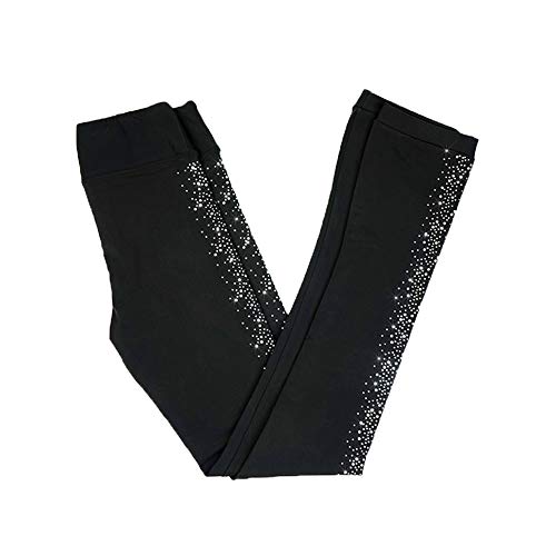 Liuhuo BDXL109 Figure Skating Pants Girls Training Wear Quality Crystals Black Child Skating Leggings thumb #5