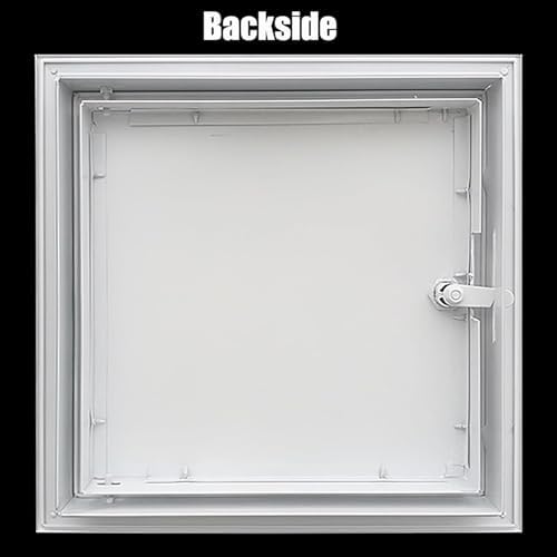 Premium Lockable Metal Attic Access Hatch - 24x54in Universal Size, Durable Access Door Panel for Residential & Commercial Use, Easy Installation, Secure Ren Hole Cover