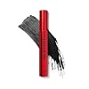 ماسكارا Smashbox Super Fan Lash Lengthening | Fanned-Out Volume + Length، ماسكارا تدوم طويلاً بدون تكتل، 0.34 أونصة سائلة، أسود