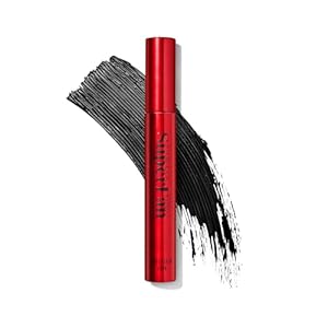 Smashbox Super Fan Lash Lengthening Mascara | Fanned-Out Volume + Length, Long-Wearing Mascara without Clumping, 0.34 Fl Oz, Black