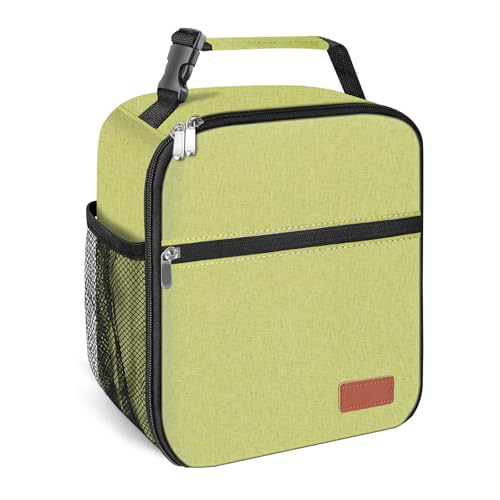 HABOPET Lunch Box for Men & Women Durable Lunch Bag for Adults Reusable Small Lunchbox Green