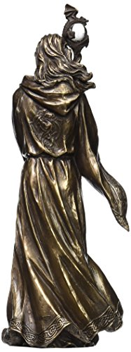 Unicorn Studio 11.75 Inch Cold Cast Bronze Color Merlin Figurine Statue Home Decor #TOP1