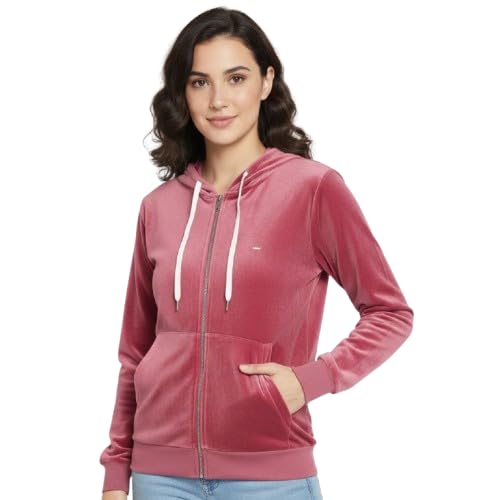 family groups Plain Women Winter Velvet Hooded Sweatshirt | Full Sleeve Soft Fleece Hoodie | Warm & Cozy Casual Winter Wear for Daily Use & Travel-picture-15