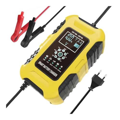 Chargeur batterie voiture automatique intelligent 12V 10A entretien AGM