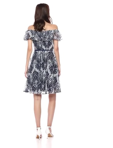 taylor lace a line dress